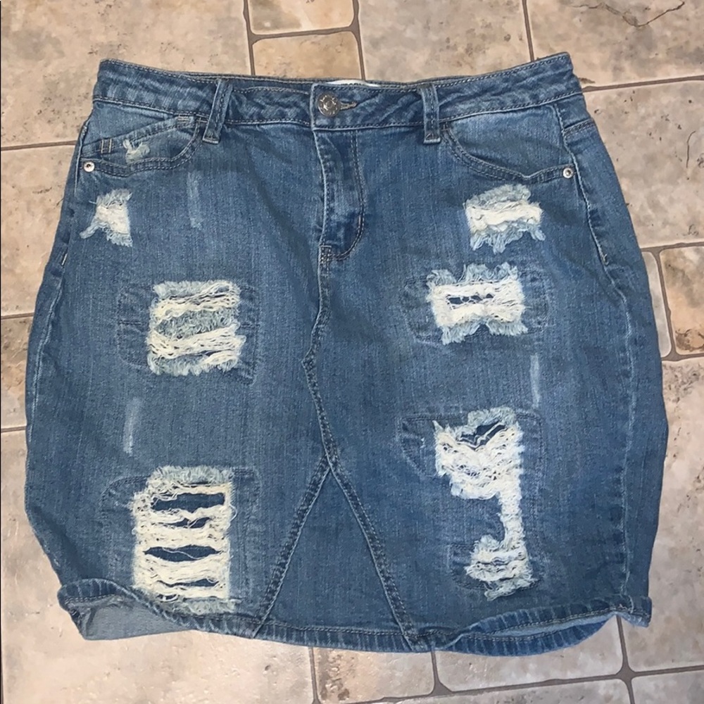 Jean skirt